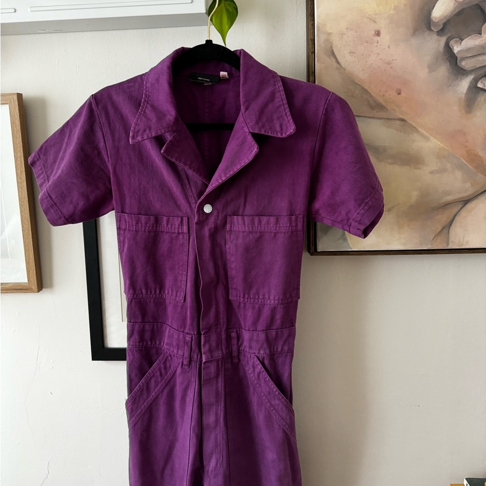 Big Bud Press Short Sleeve Jumpsuit Petite